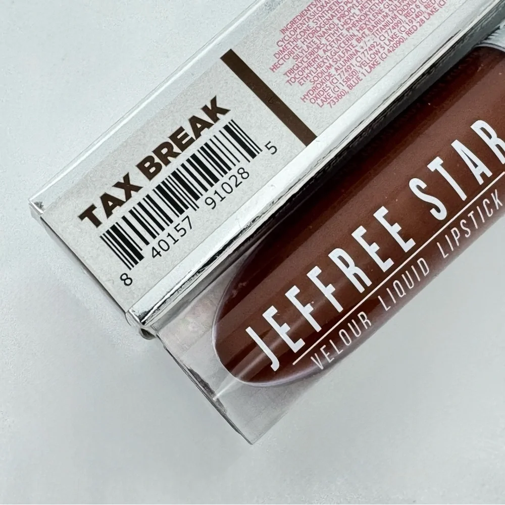 Tax Break Jeffree Star Velour Liquid Lipstick Brown Brand New in Box